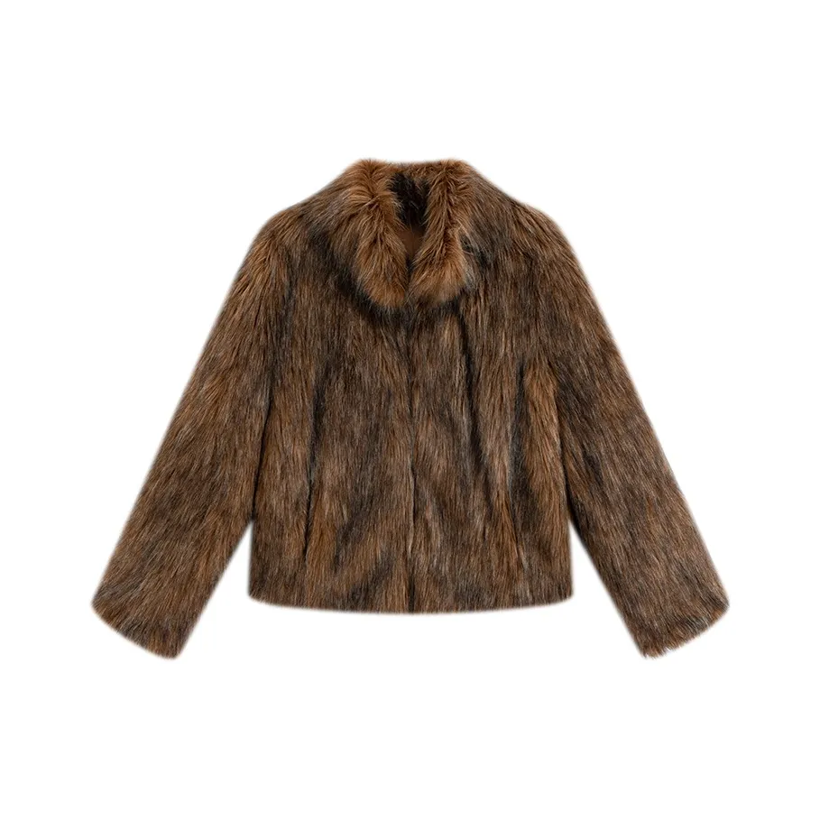 Wildground Мех Женский Темно-Коричневый