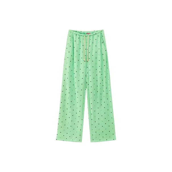 CHUU Повседневные брюки Женские Мятно-зеленый