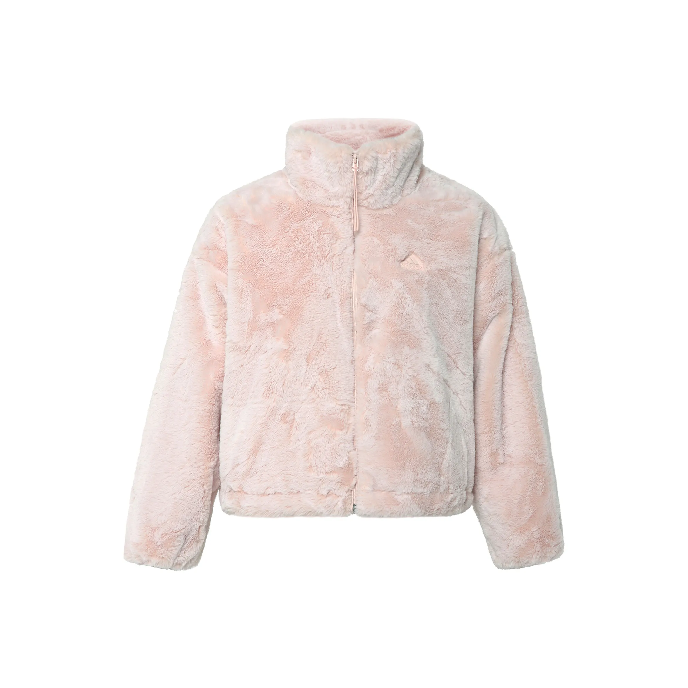 Adidas Velvet Feel Куртка Женская Розовая