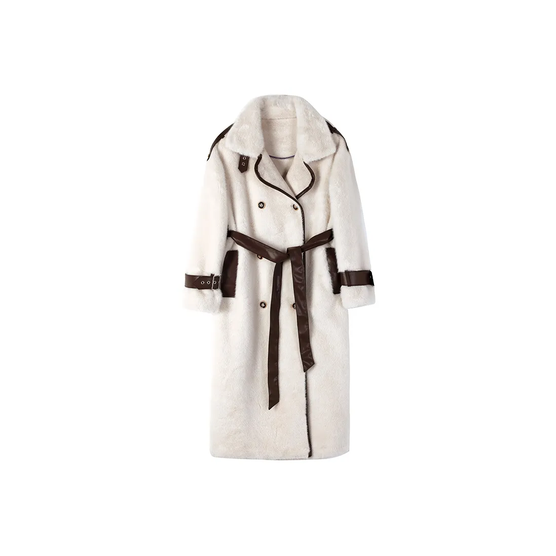 Beast King Белый Женские Меховые изделия