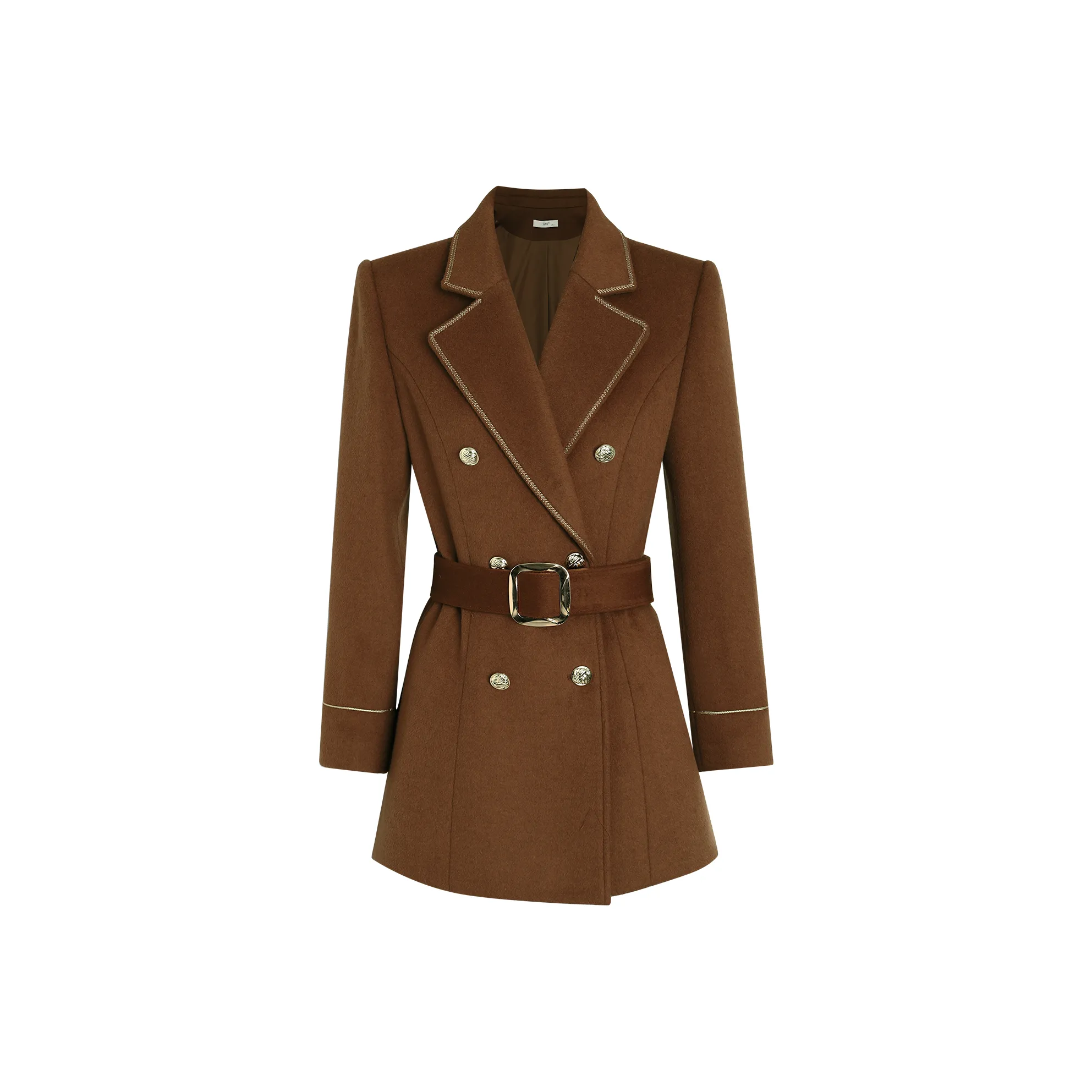 AUI CAMEL Без подкладки Женское пальто