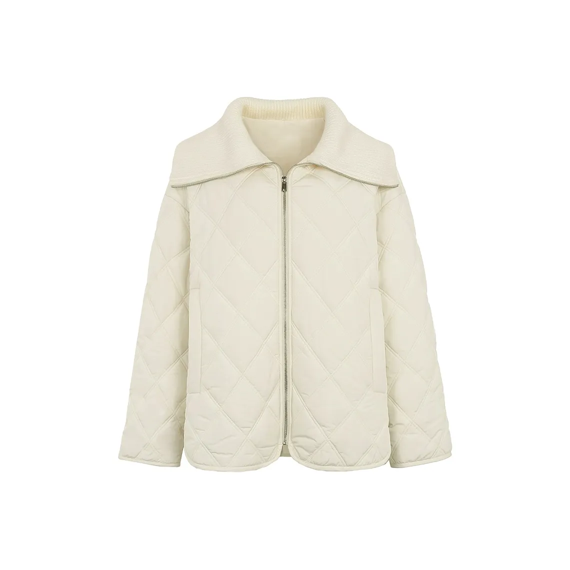 PAZZO Front Short, Back Long Puffer Jacket Women's