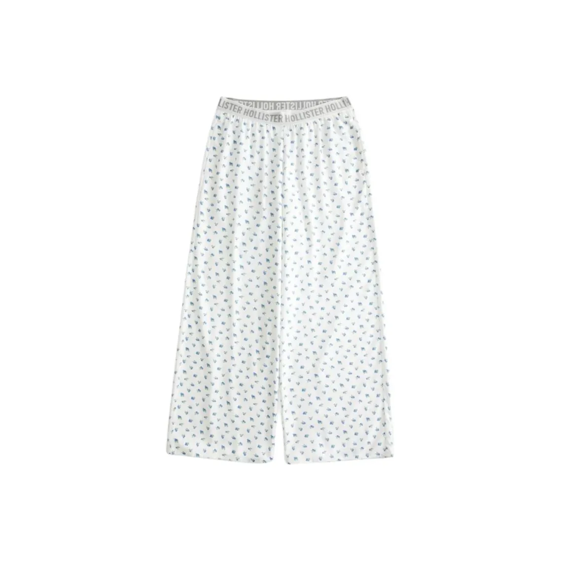 Hollister Casual Pants Women's White Floral