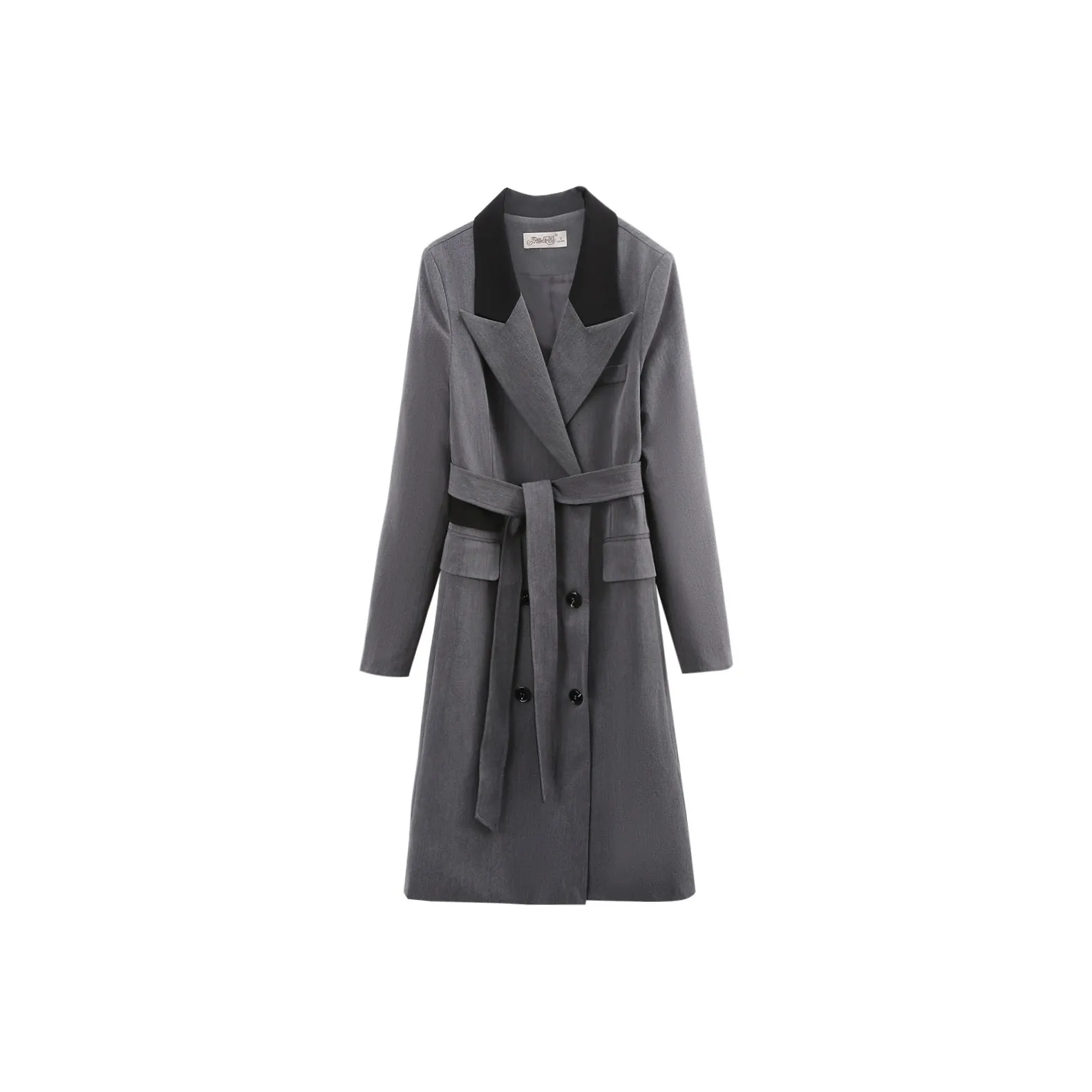 A paradise for awakening Тренчкот Женский Серый