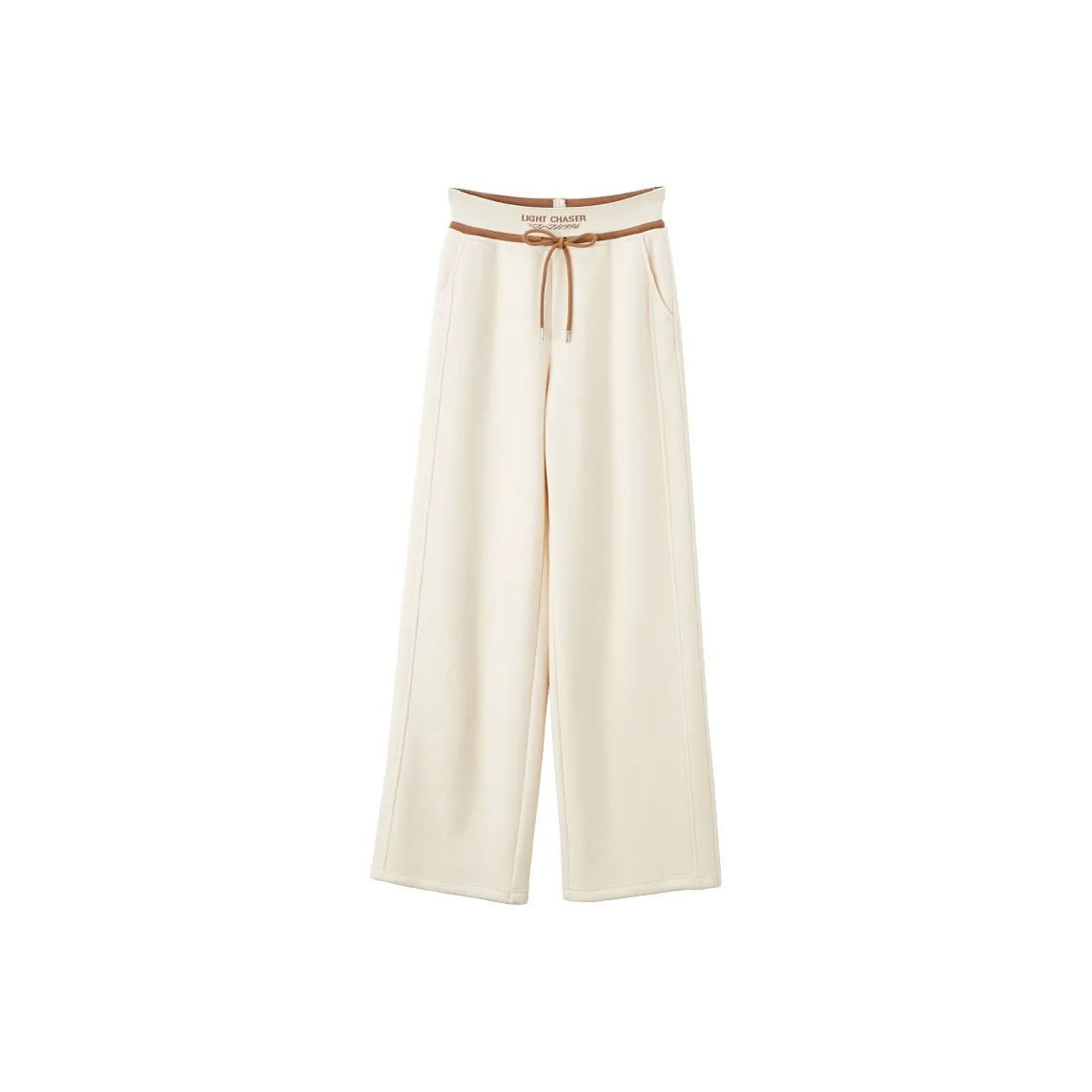 XIANGYING Casual Pants Women's Beige