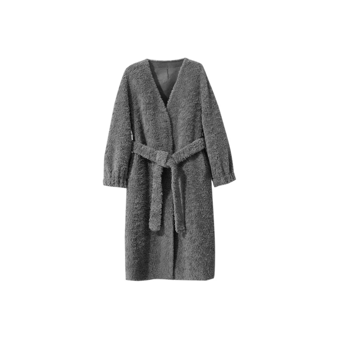 AMII Серый Женские меховые изделия