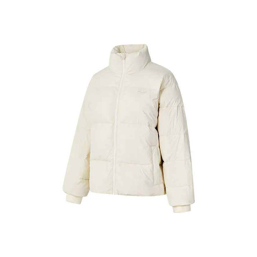 PONY Пуховики и зимние пальто Женские Экрю