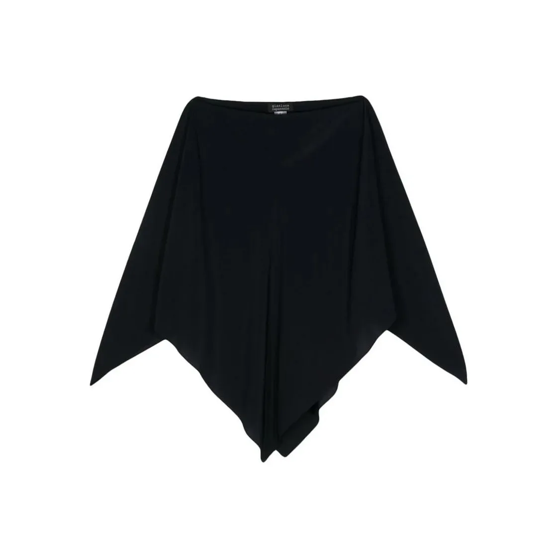 Gianluca Capannolo Cape design Satin Blouse