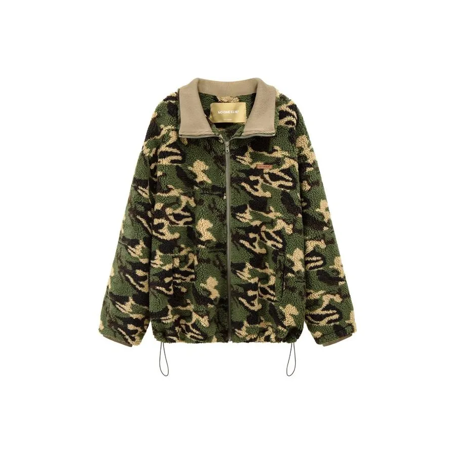 NO ONE ELSE Бархат Feel Куртка Унисекс Армейский зеленый