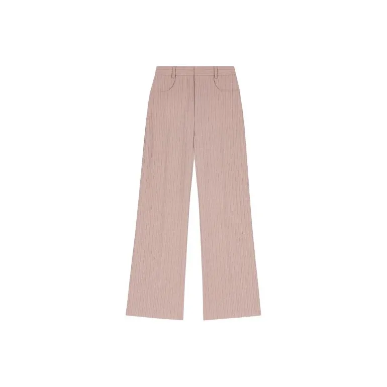 Maje Повседневные брюки Женские Бежево-желтые