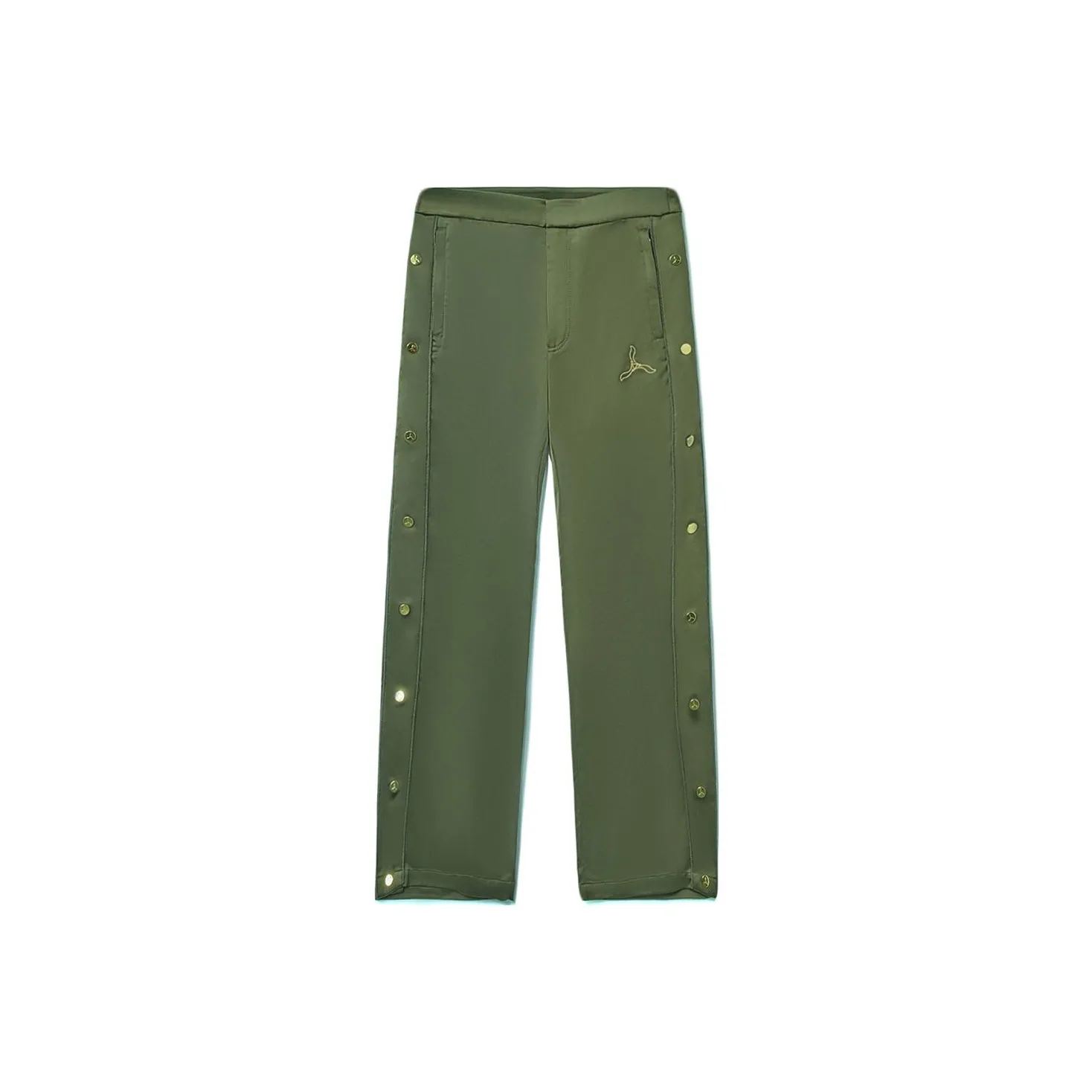 LI NING 1990 Classic Collection Лесной зеленый Женские Повседневные брюки