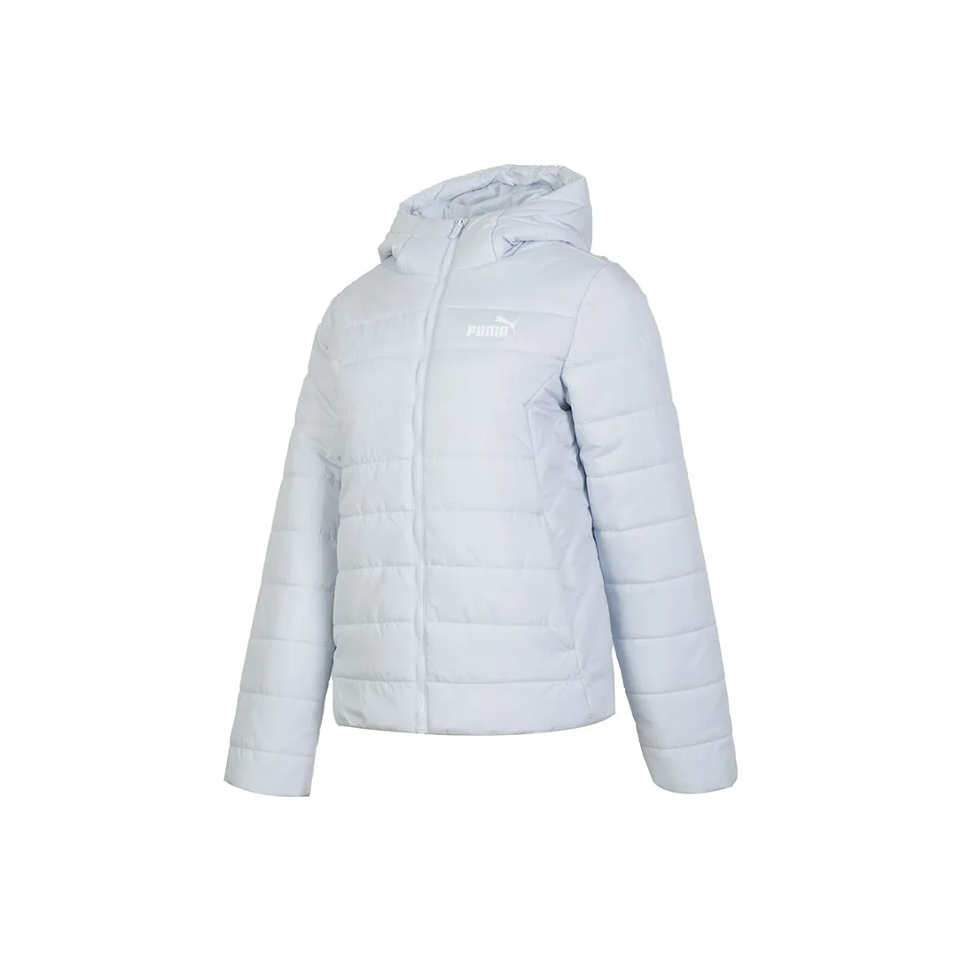 PUMA Хлопковый пуховик женский синий