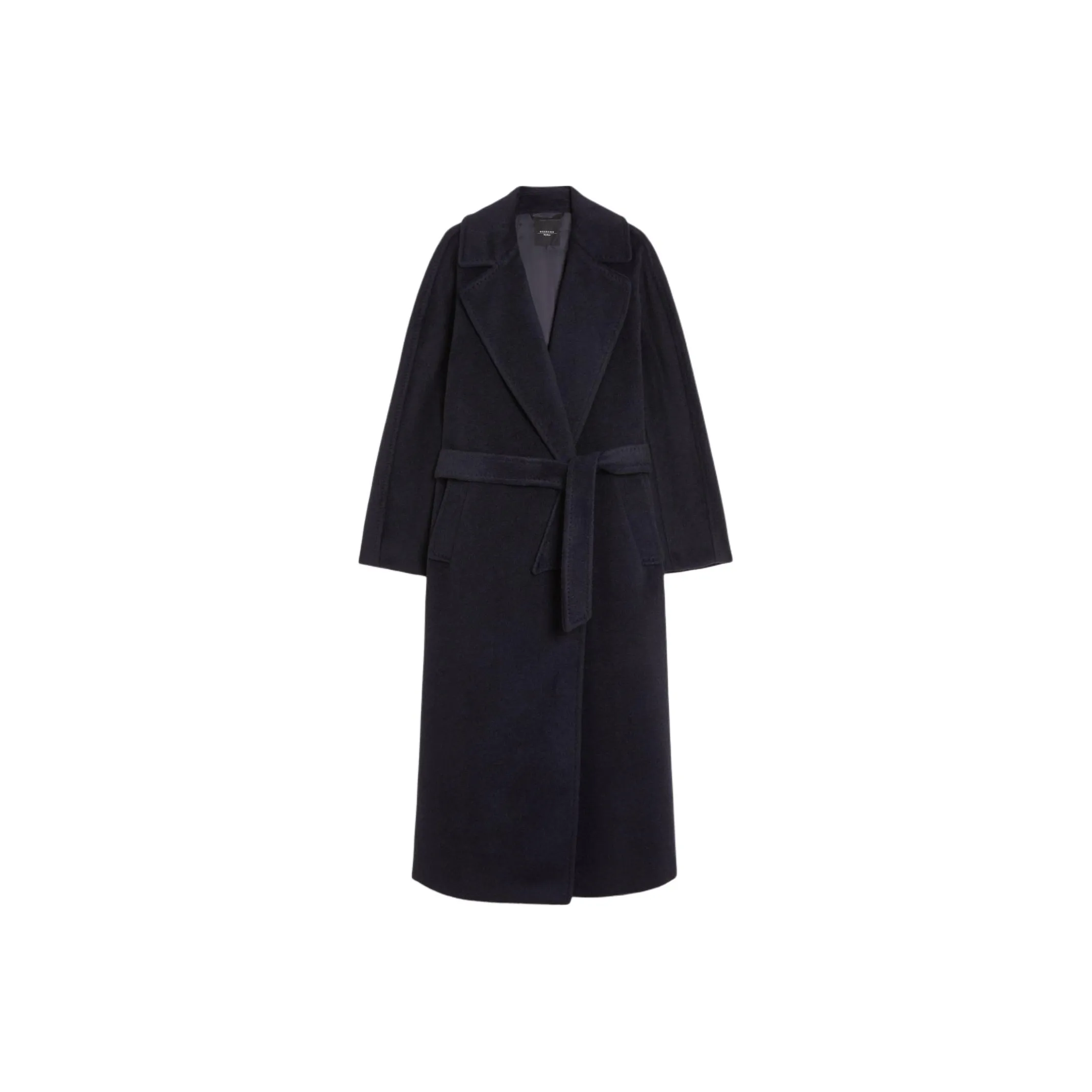 WEEKEND MaxMara Tempera Coats Women's Dark Blue