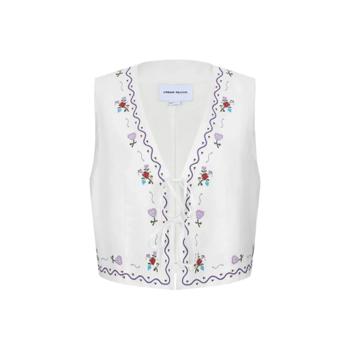 URBAN REVIVO Boho Style Vest Women's