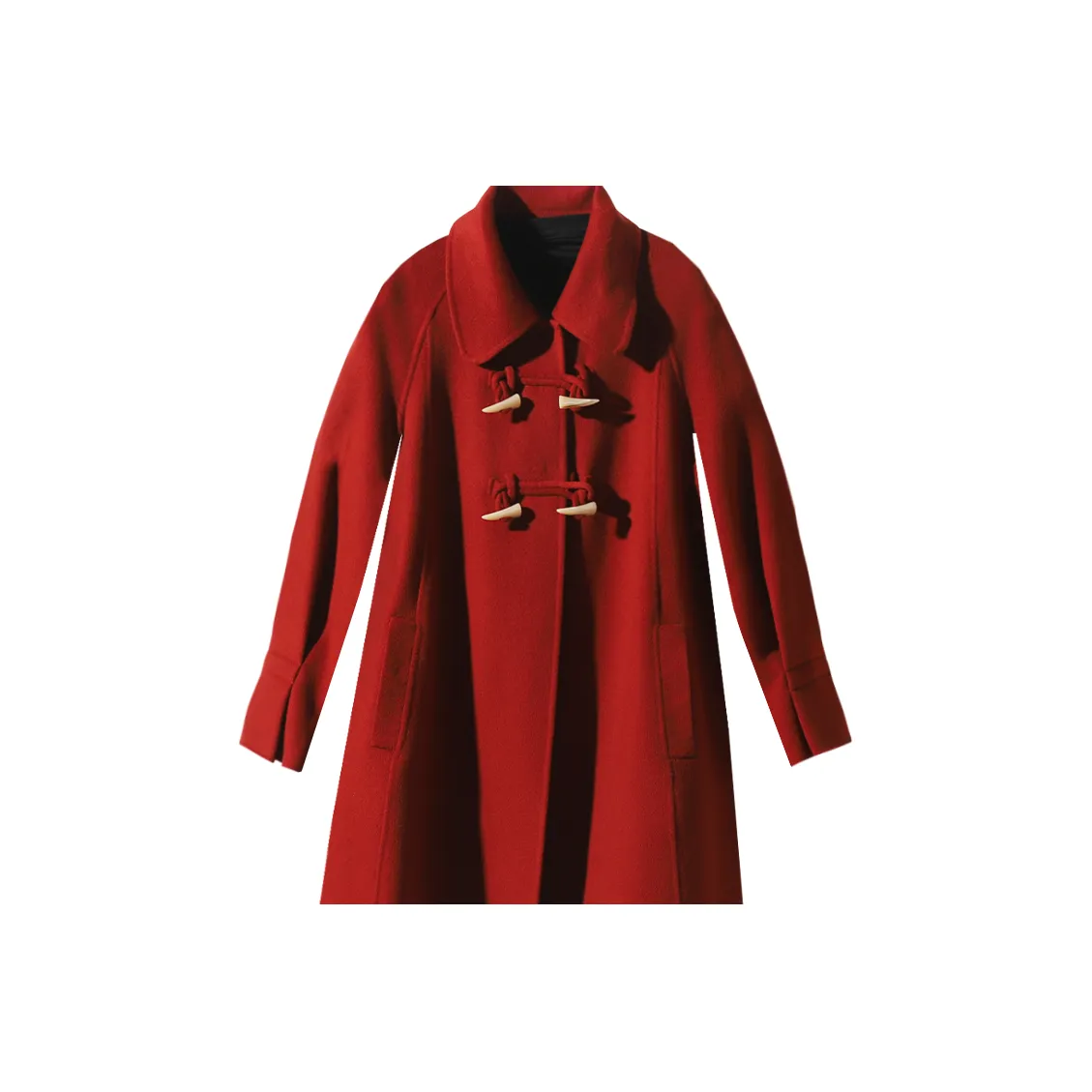 E.BECKY Red Женское Пальто