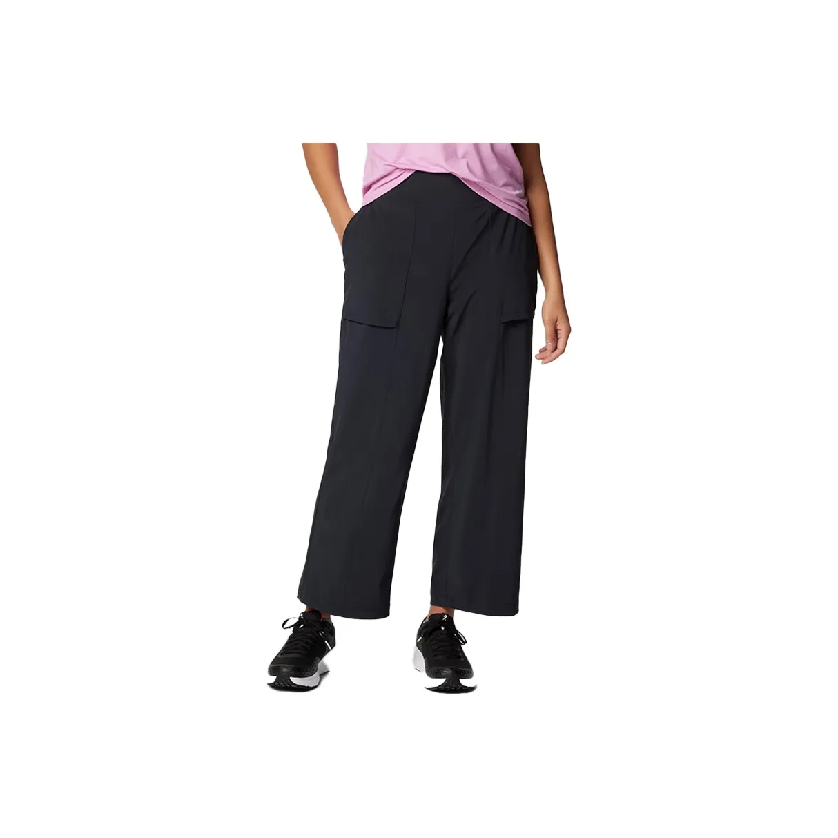 Коллаборация Columbia City Outdoor Collection Повседневные брюки Женские Черные