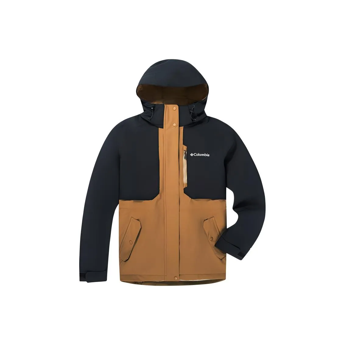 Columbia совместный бренд Повседневный Outdoor Водонепроницаемый Ветровка Женский Синий Коричневый