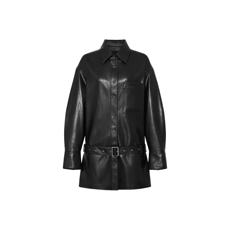 MOCO Leather Jacket Women's Black