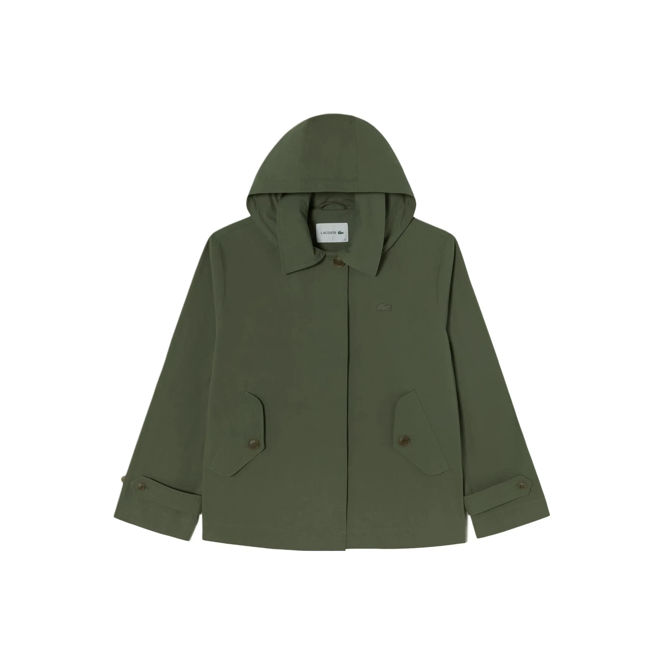 LACOSTE Trench Coat Women's Green