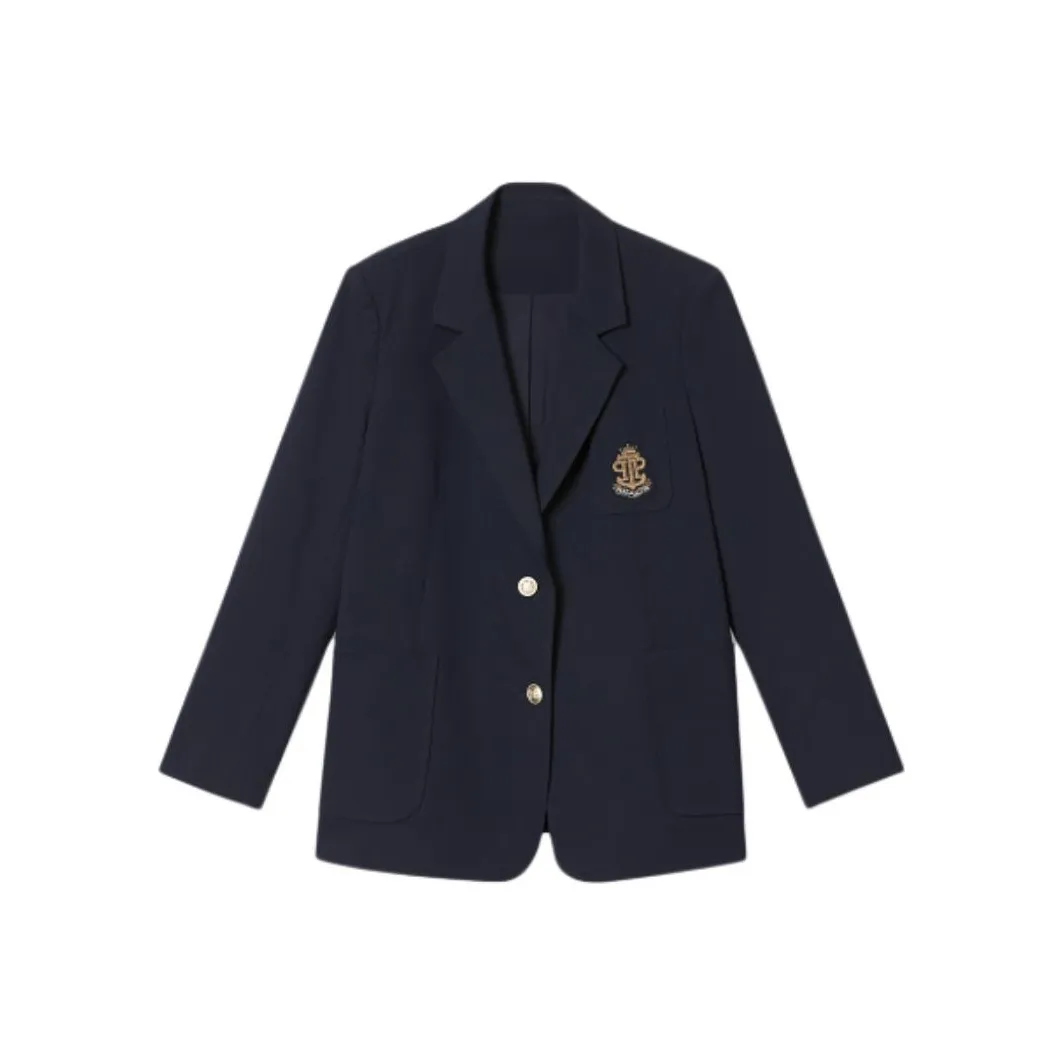 PSALTER Бизнес-костюм женский темно-синий