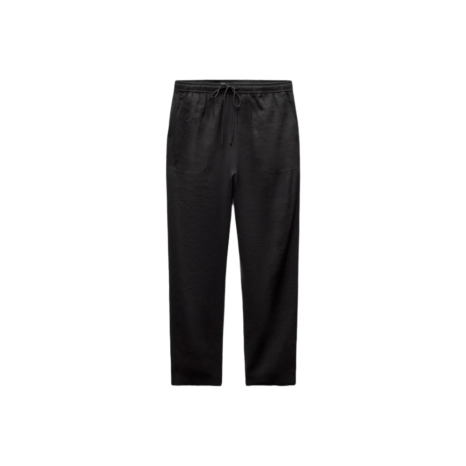 ZARA Повседневные брюки Женские Черный