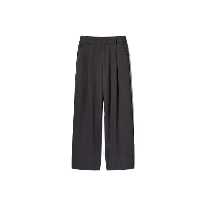 UNIQLO x CDC FW23 Casual Pants Women's Dark Beige