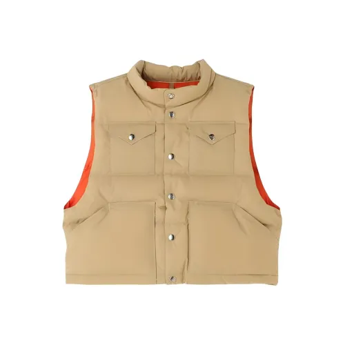 THE NORTH FACE PURPLE LABEL Бежевые Женские Жилеты