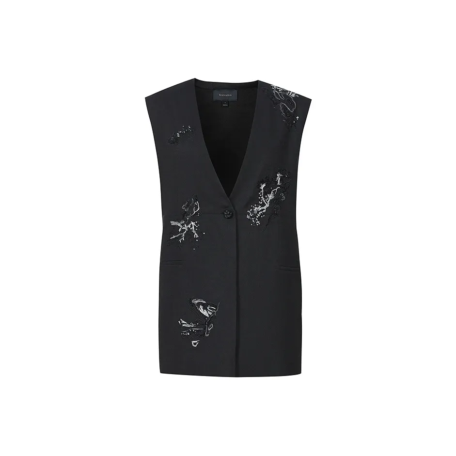 Firststation Жилет Женский Черный