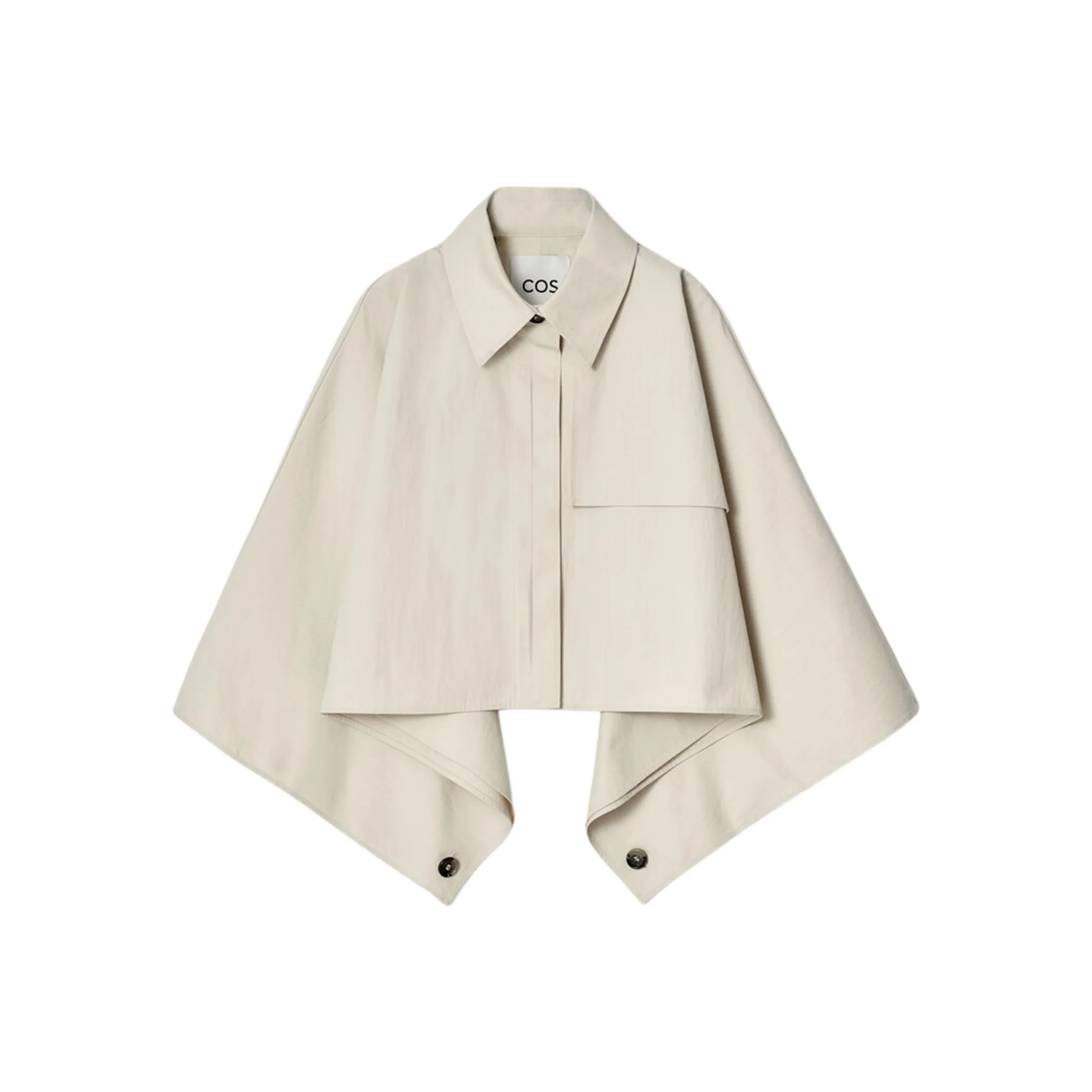 COS Бежевый Женский Тренч