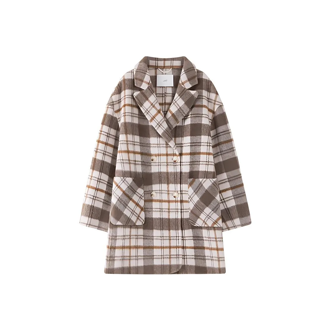 XWI Светлый Кофейный Женский Пальто