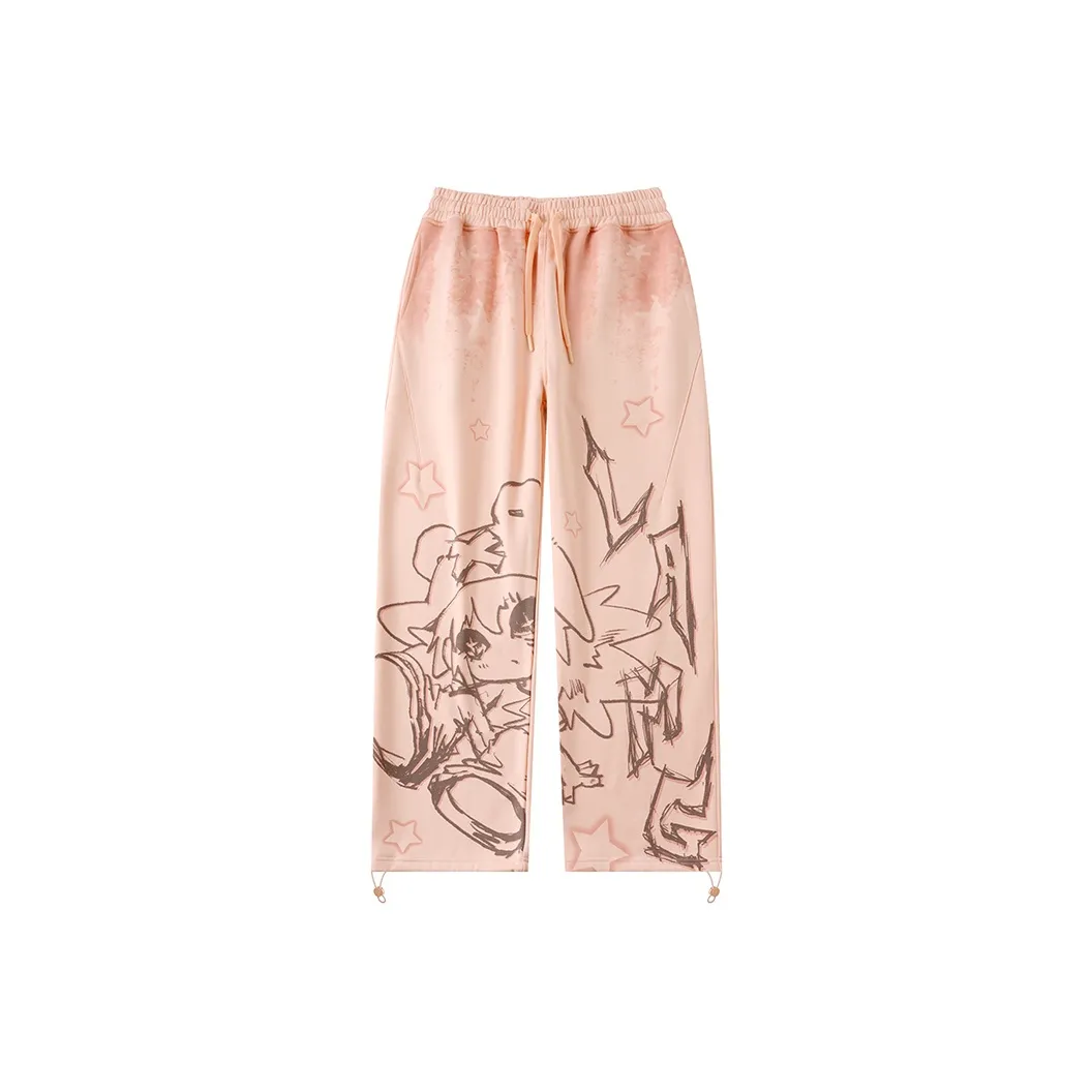 LAMLICKA Повседневные брюки Женские Розовые