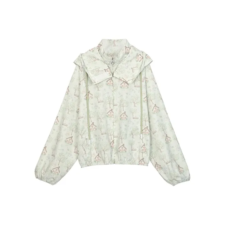 Snbl Зеленая Женская Одежда с Защитой от UV