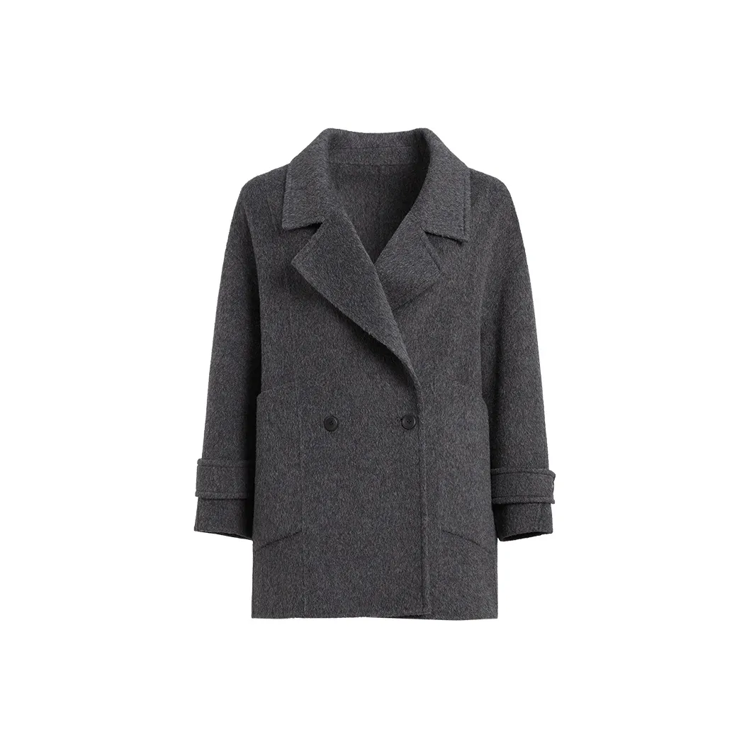 Mambe Coats Women's Dark Gray
