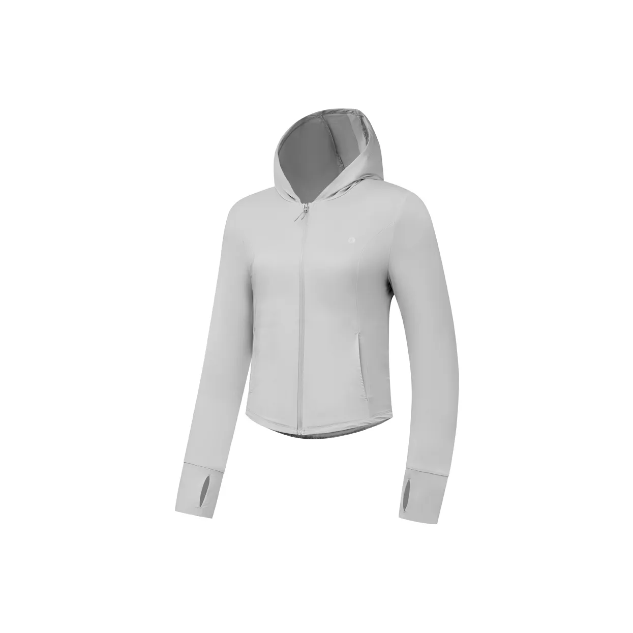 QIAODAN Одежда с защитой от солнца Женская Голубой Серый