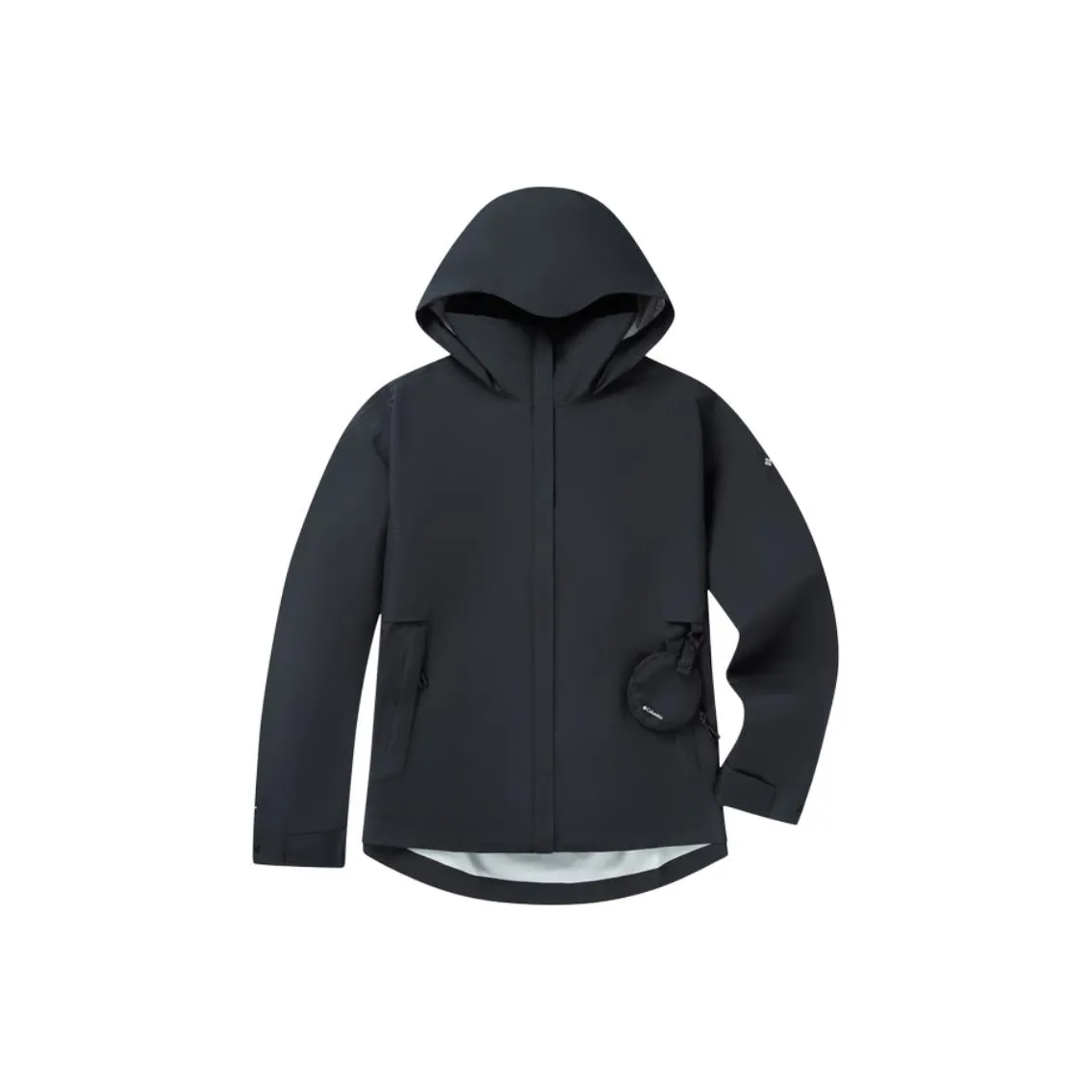 Columbia Transit Черная Женская Ветровка