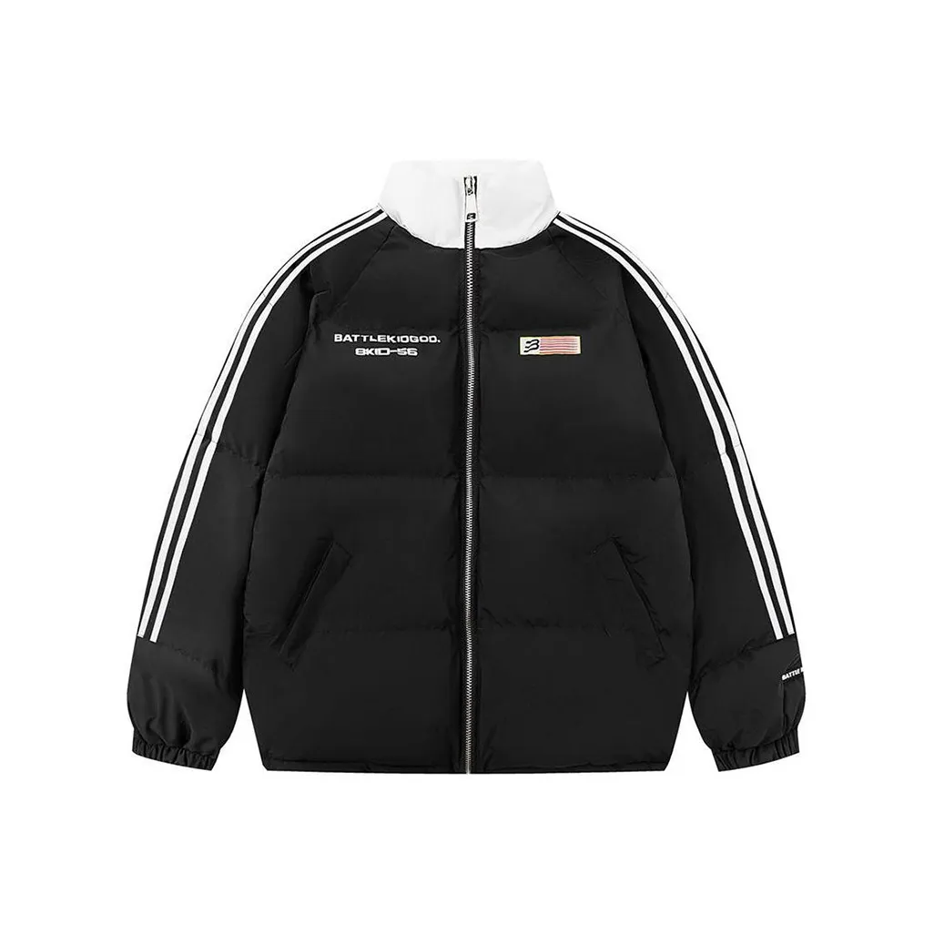 PAZZO Мода Loose Fit Versatile Cotton Down Jacket Coat Unisex