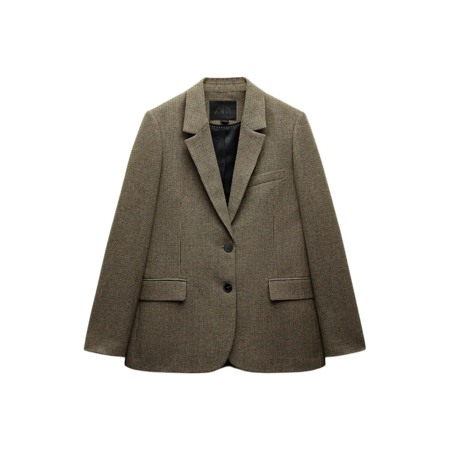 ZARA ZW Series Business Suit Women's Brown/Green