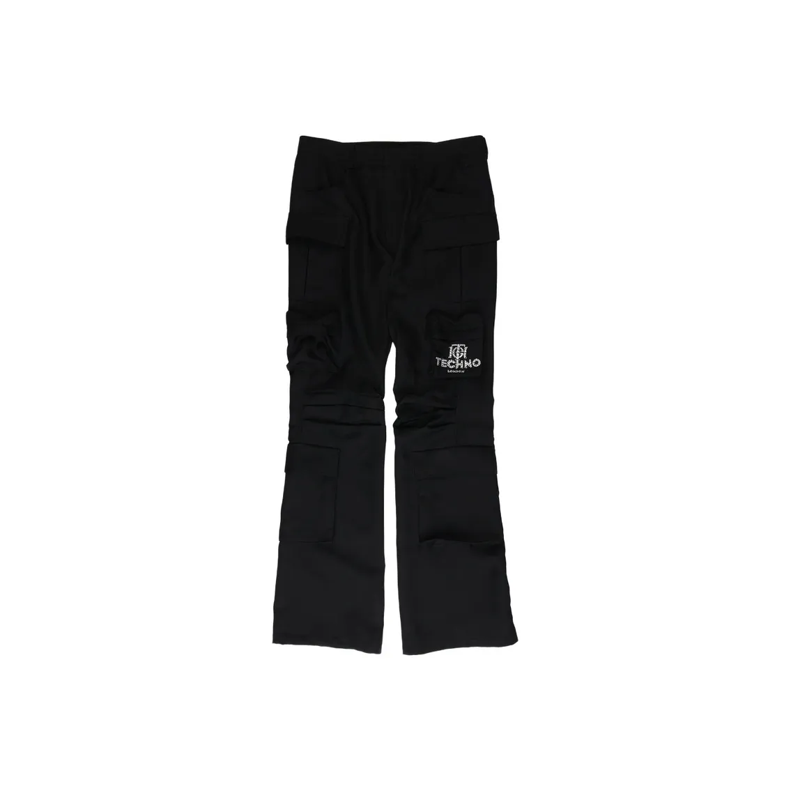 TCH Casual Pants Unisex Black With Silver Logo