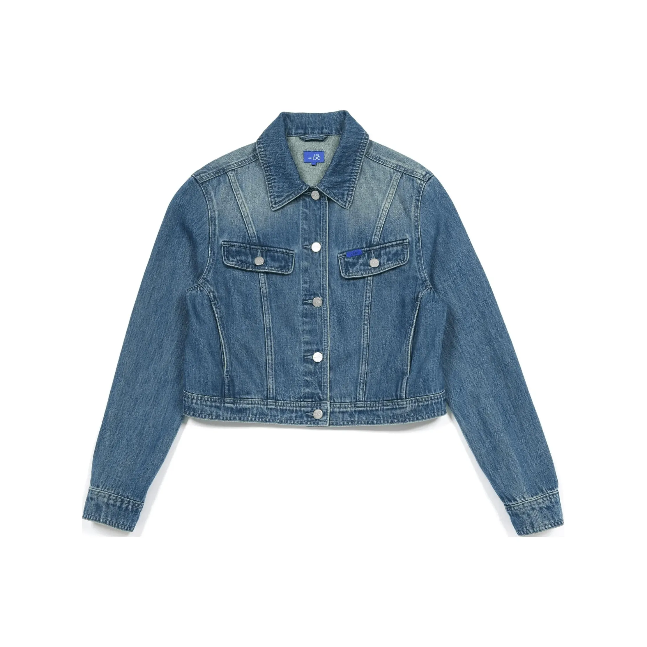 Совместный бренд Lee модель SS25 INDIGO Джинсовая куртка Женская
