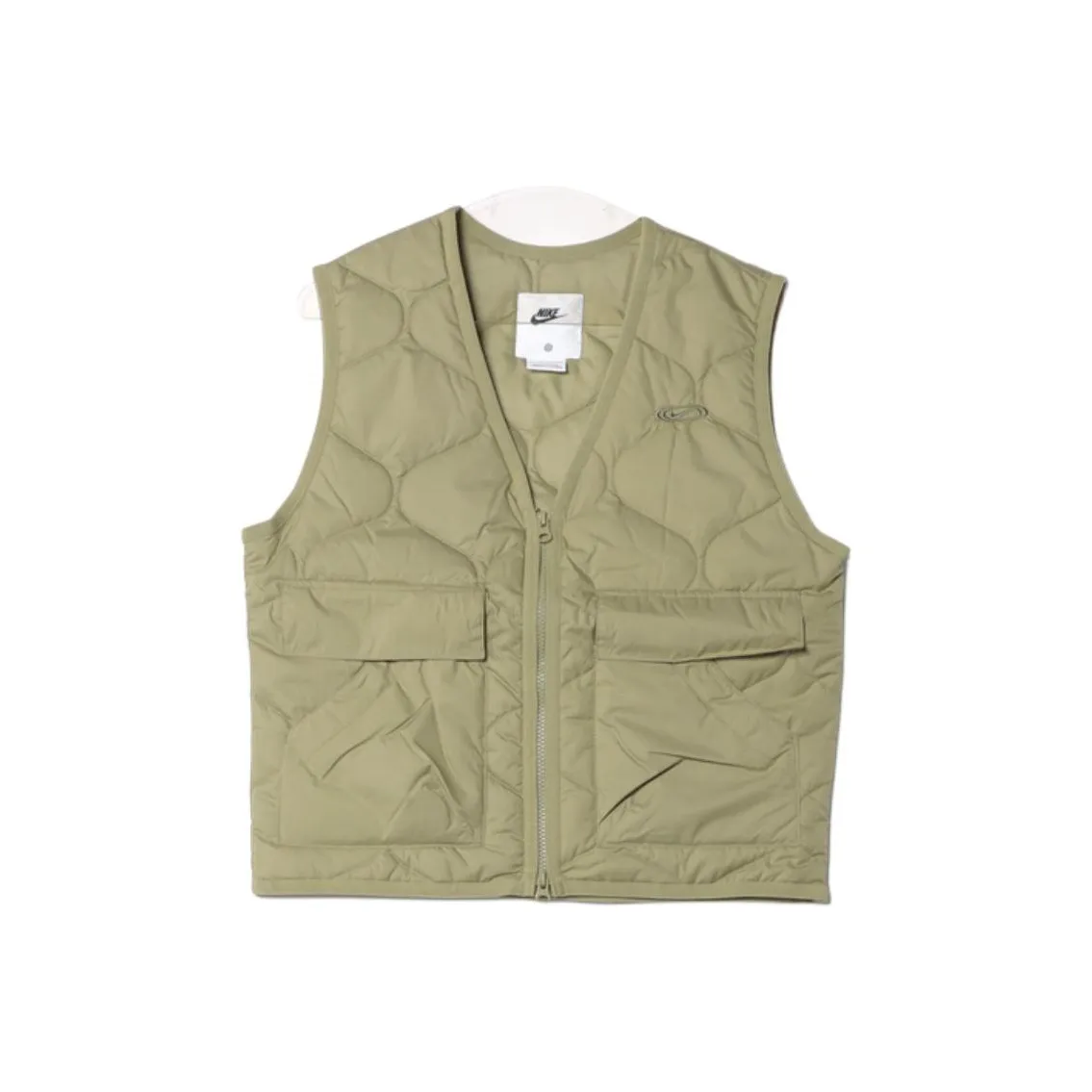 Nike Clothing Vests Women's Khaki