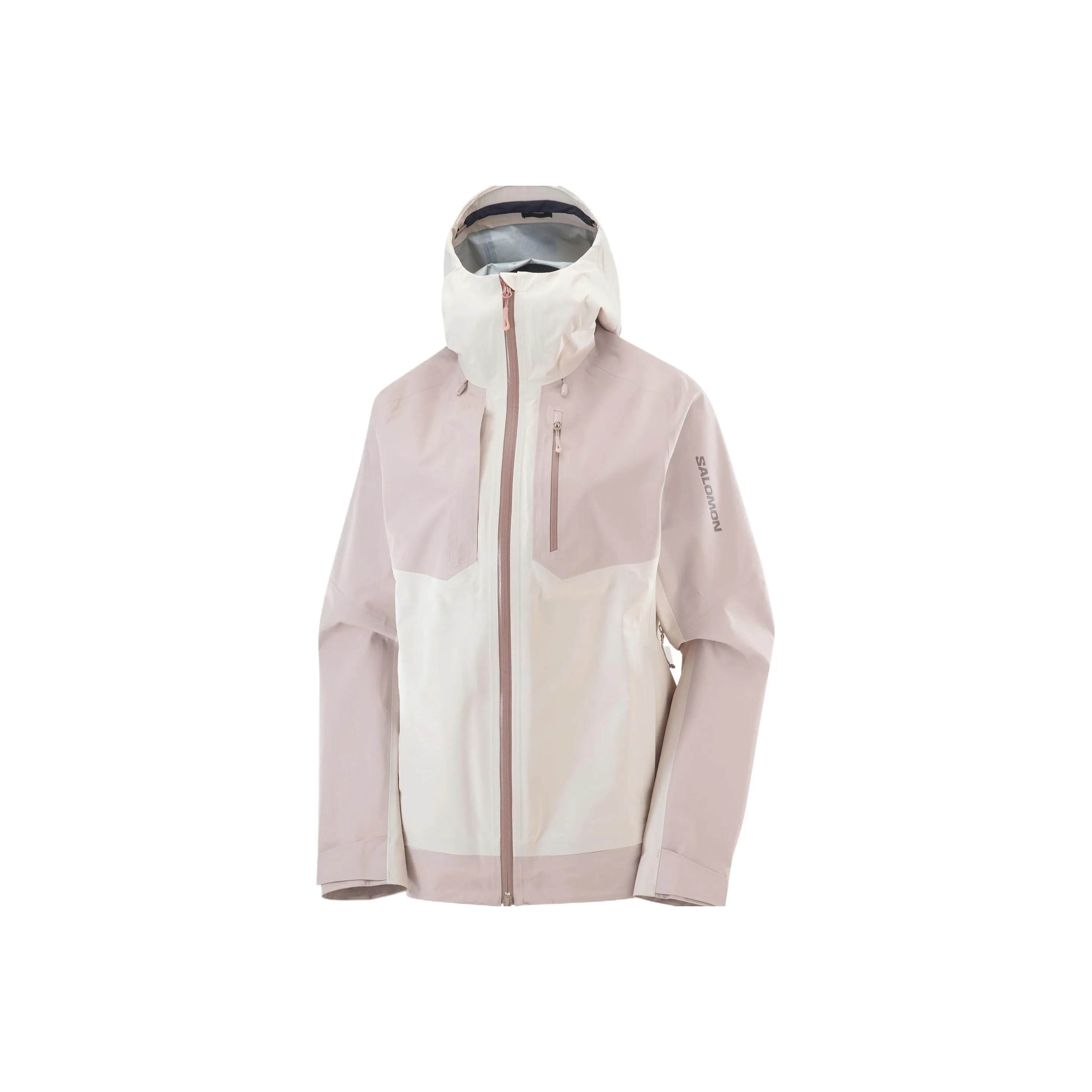 SALOMON OUTLINEGore-Te Waterproof And Breathable Windbreaker Jacket Women's Pink