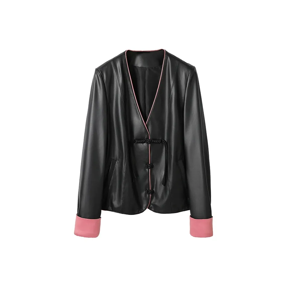 KAISER Leather Jacket Women's Black