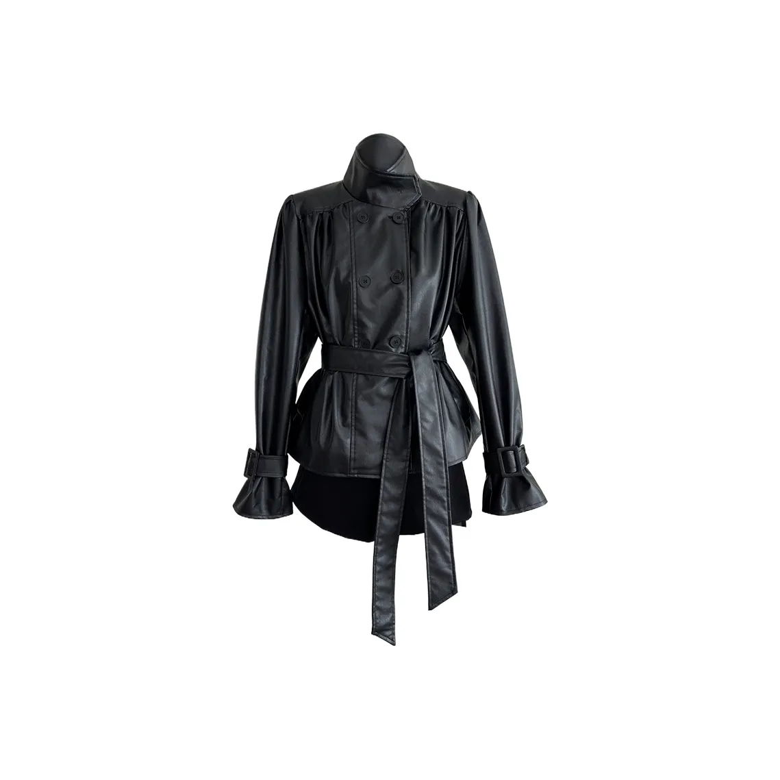 Icicofficial Кожа Куртка Женская