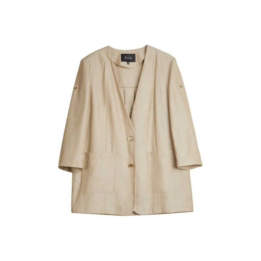 ELLE Бизнес-костюм женский светло-коричневый