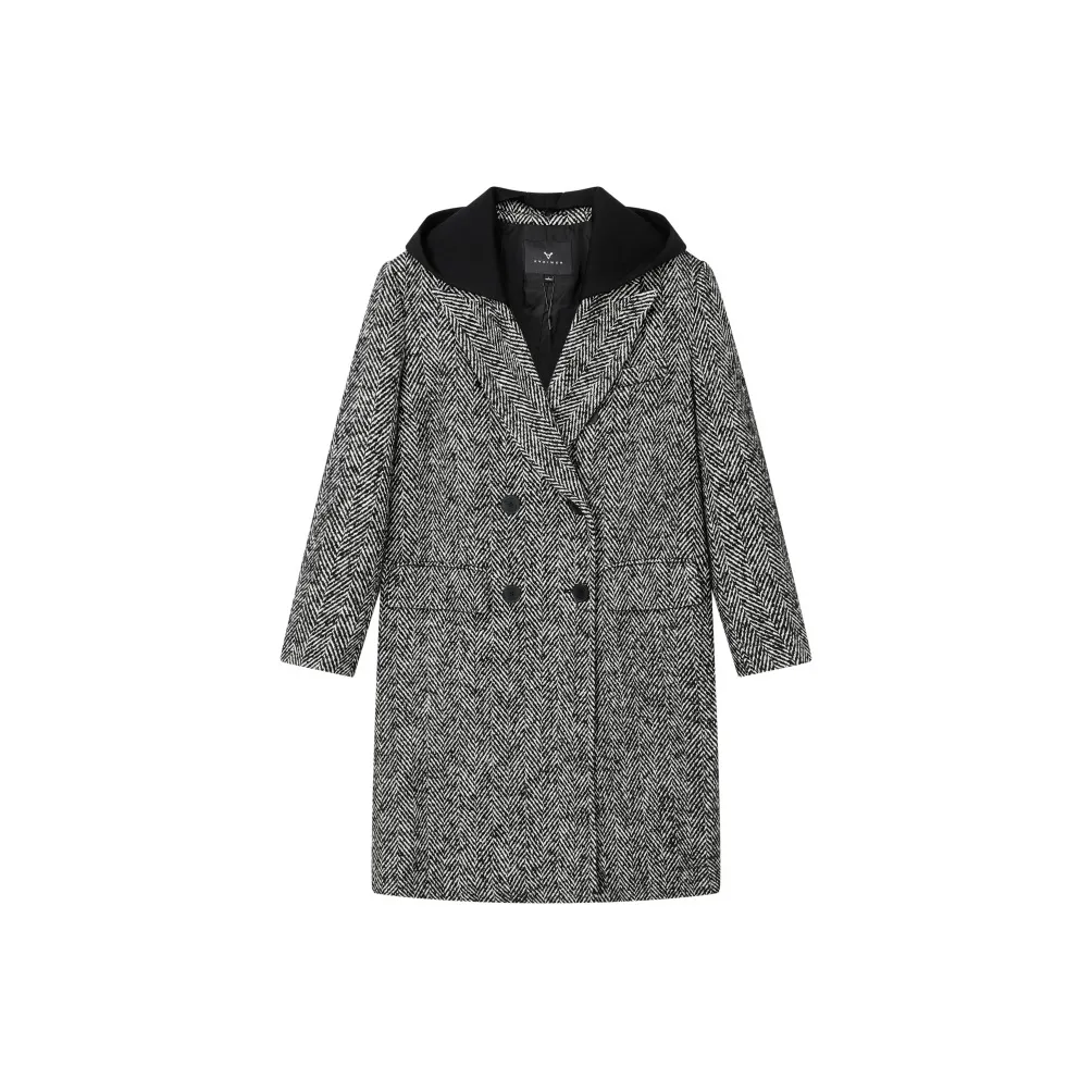 Yu Qianwen Coat Women's Vintage Pattern