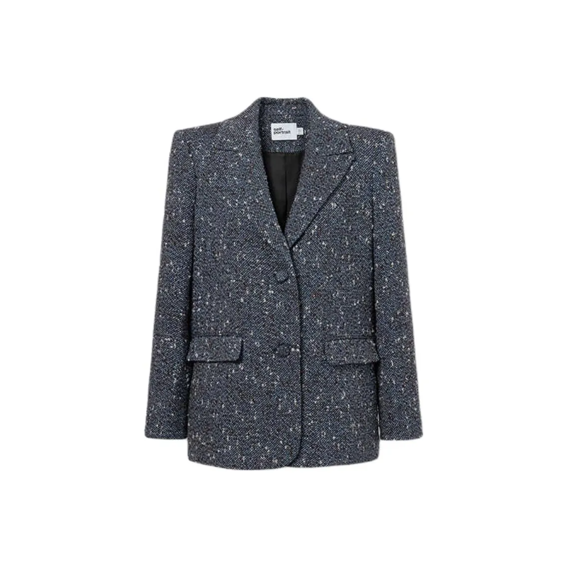 Self portrait Boucle Blazer