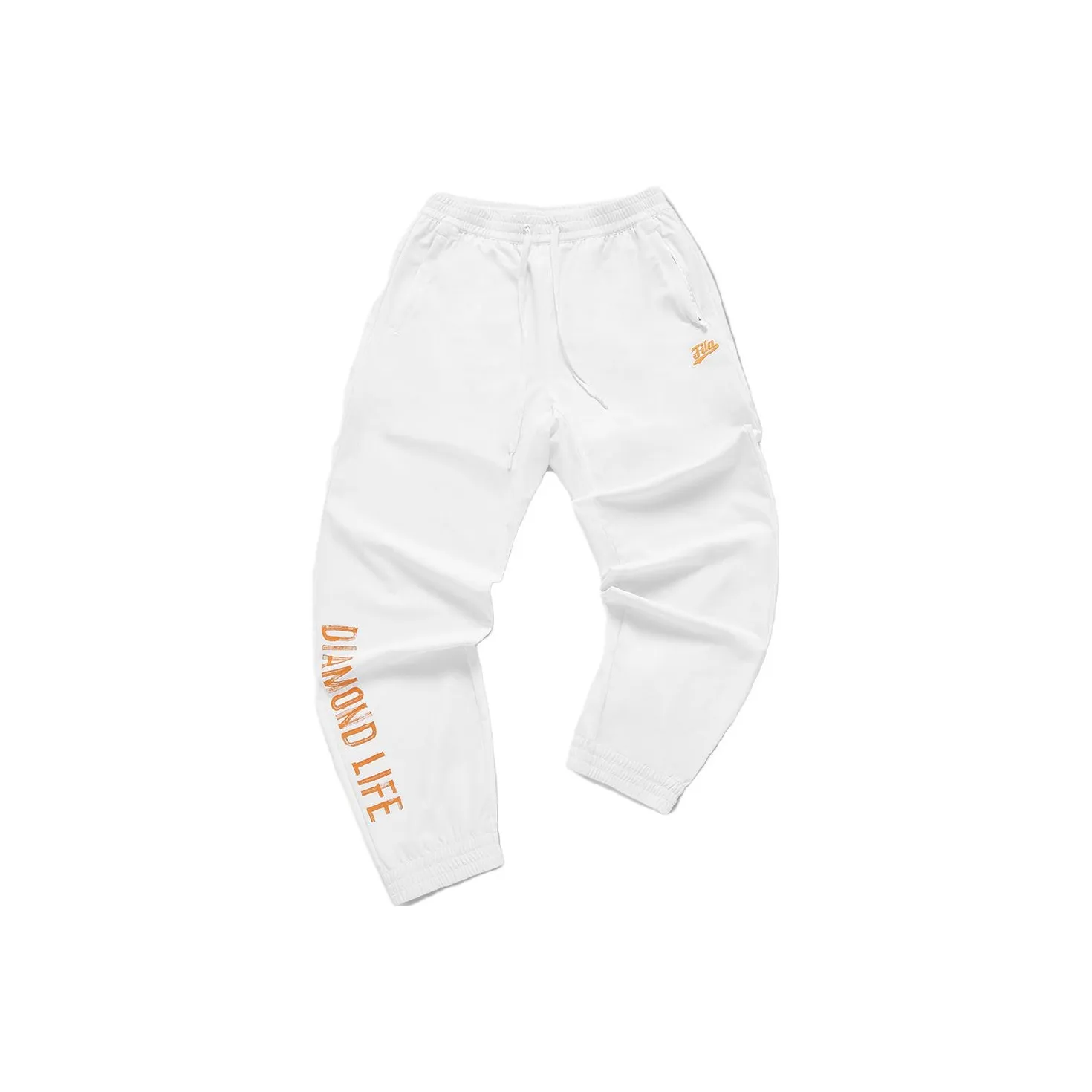 FILA FUSION BASEBALL Series Casual Pants Women's White
