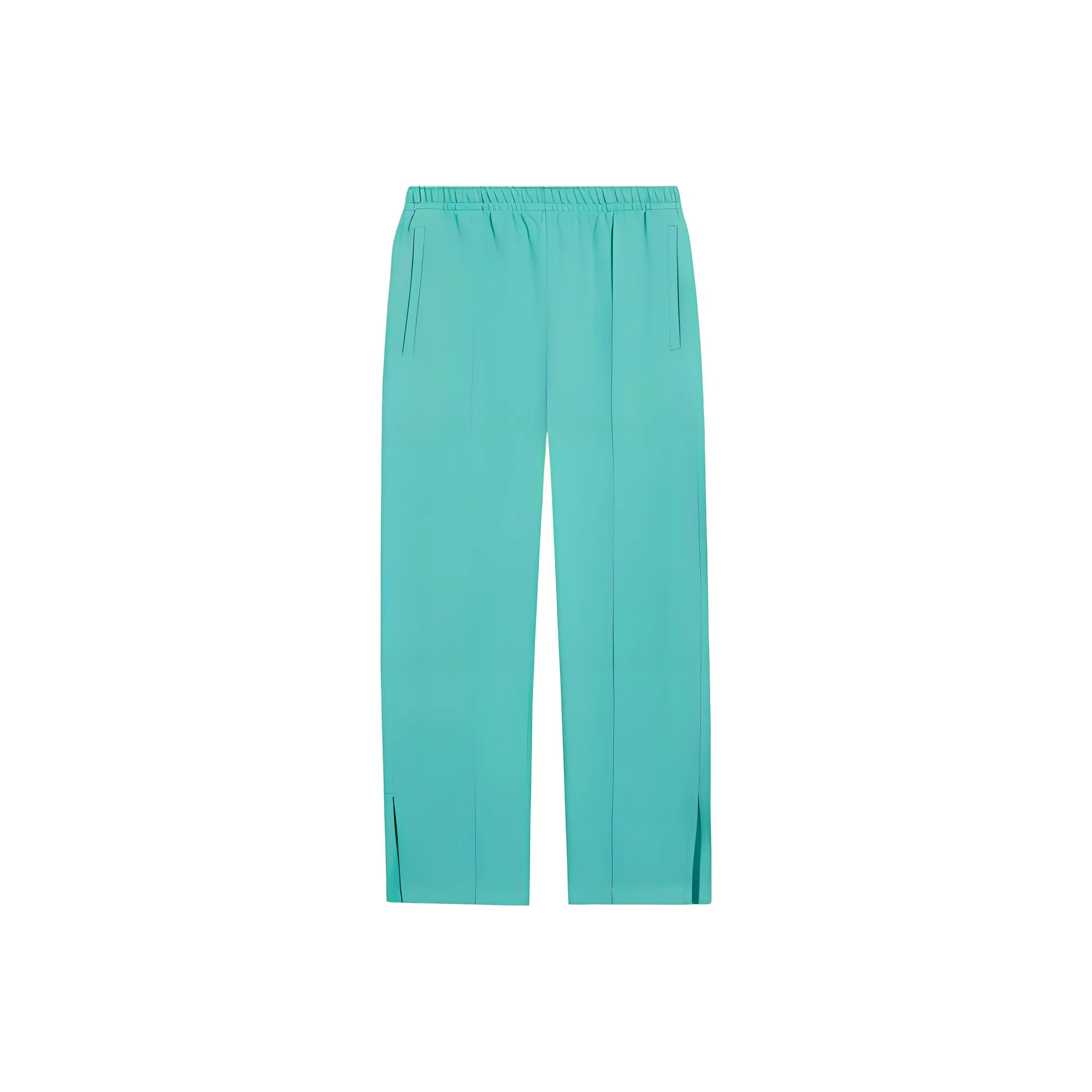 Лайнер Повседневные Брюки Женские Неон Нефритовый Зеленый