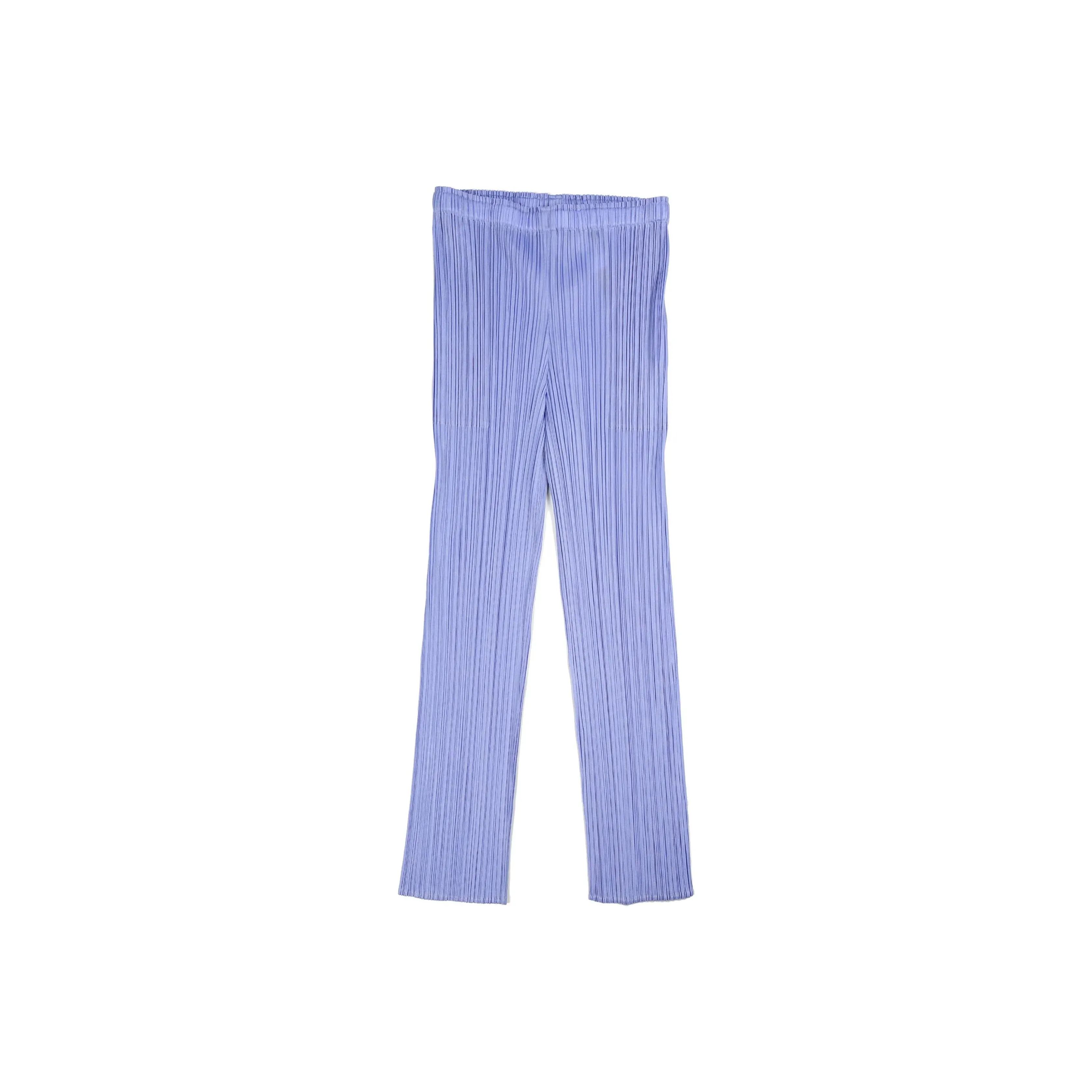 PLEATS PLEASE ISSEY MIYAKE Plissé effect Slim fit Trousers