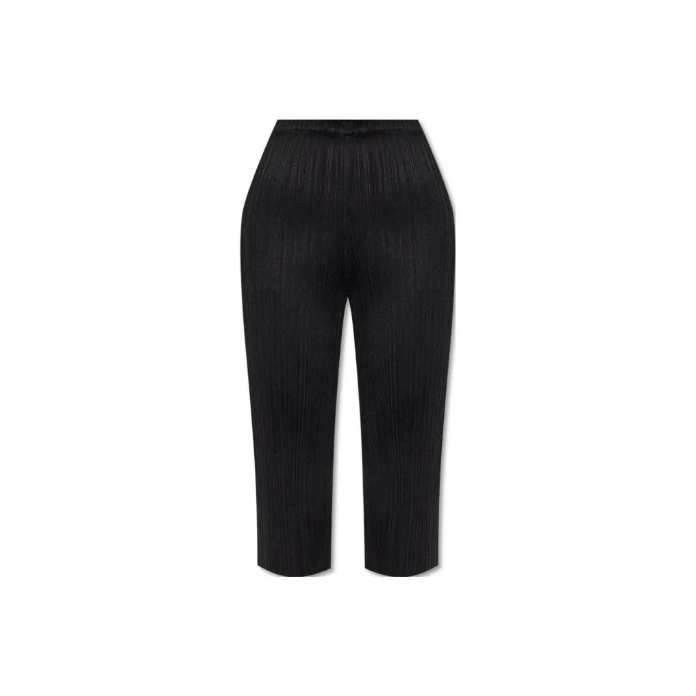 PLEATS PLEASE ISSEY MIYAKE Casual Pants Women's Black